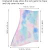 image:imageBASSDASH Neck Gaiter Mask UPF 50 Sun Protection for Men amp Women Fishing Hiking OutdoorPink Blue Tiedye