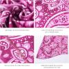 image:imageBASSDASH Neck Gaiter Mask UPF 50 Sun Protection for Men amp Women Fishing Hiking OutdoorPink Paisley