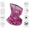 image:imageBASSDASH Neck Gaiter Mask UPF 50 Sun Protection for Men amp Women Fishing Hiking OutdoorPink Paisley