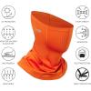 image:imageBASSDASH Neck Gaiter Mask UPF 50 Sun Protection for Men amp Women Fishing Hiking OutdoorTangerine