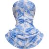 image:imageBASSDASH Neck Gaiter Mask UPF 50 Sun Protection for Men amp Women Fishing Hiking OutdoorWatercolor Flowers