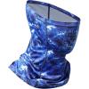 image:imageBASSDASH Neck Gaiter Mask UPF 50 Sun Protection for Men amp Women Fishing Hiking OutdoorBlue Tiedye