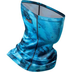 image:imageBASSDASH Neck Gaiter Mask UPF 50 Sun Protection for Men amp Women Fishing Hiking OutdoorBlue Camo