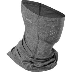 image:imageBASSDASH Neck Gaiter Mask UPF 50 Sun Protection for Men amp Women Fishing Hiking OutdoorDark Heather Grey
