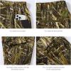 image:imageBASSDASH Invis Mens Stretch Hunting Pants Water Resistant Camo Fishing PantMarshreed