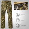 image:imageBASSDASH Invis Mens Stretch Hunting Pants Water Resistant Camo Fishing PantMarshreed