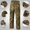 image:imageBASSDASH Invis Mens Stretch Hunting Pants Water Resistant Camo Fishing PantMarshreed