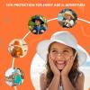 image:imageBASSDASH Kids Wide Brim Sun Hat UPF 50 UV Protection Lightweight Bucket Hat for Toddler Girls BoysLight Yellow