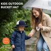 image:imageBASSDASH Kids Wide Brim Sun Hat UPF 50 UV Protection Lightweight Bucket Hat for Toddler Girls BoysNavy Blue