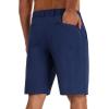 image:imageBASSDASH Mens 10 Hiking Cargo Shorts Quick Dry Water Resistant Lightweight Outdoor Shorts for Fishing Camping GolfDark Blue