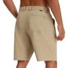 image:imageBASSDASH Mens 10 Hiking Cargo Shorts Quick Dry Water Resistant Lightweight Outdoor Shorts for Fishing Camping GolfKhaki