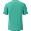 image:imageBASSDASH Mens UPF 50 Short Sleeve Fishing Shirts Performance Cooling UV Sun Protection Hiking TShirtsAqua Green