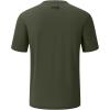 image:imageBASSDASH Mens UPF 50 Short Sleeve Fishing Shirts Performance Cooling UV Sun Protection Hiking TShirtsOlive Green