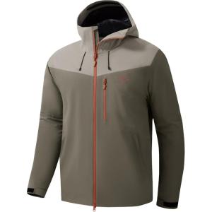 image:imageBASSDASH VORTEXIS Mens Waterproof Rain Jacket Breathable Ultra Lightweight RipStop Packable for Fishing Hunting HikingTanDun