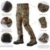 image:imageBASSDASH WalkerLw Mens Waterproof Breathable Hunting Pants with Silent Outer Fabric for Fishing Turkey UplandAutumn Forest