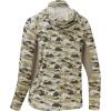 image:imageBASSDASH UPF 50 Mens Fishing Hoodie Shirts with Mask Camo UV Long Sleeve Moisture Wicking FS53MMountain Camo