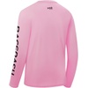 image:imageBASSDASH Fishing T Shirts for Men UV Sun Protection UPF 50 Long Sleeve Tee TShirtLight PinkBlack Logo
