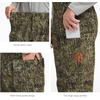 image:imageBASSDASH Invis Kids Youth Stretch Hunting Pants Water Resistant Breathable Camo Cargo Fishing PantMoss Wood