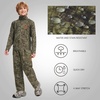 image:imageBASSDASH Invis Kids Youth Stretch Hunting Pants Water Resistant Breathable Camo Cargo Fishing PantMoss Wood