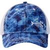 image:imageBASSDASH Kids Youth Fishing Sun Hat Mesh Back Adjustable Baseball Trucker Cap for Boys Girls ToddlerBlue Camo