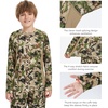 image:imageBASSDASH Youth UPF 50 Camo Hunting Shirt Lightweight Quick Dry Long Sleeve TShirt for Boys Girls Fishing Hiking FS04Y