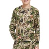 image:imageBASSDASH Youth UPF 50 Camo Hunting Shirt Lightweight Quick Dry Long Sleeve TShirt for Boys Girls Fishing Hiking FS04Y