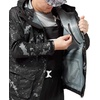 image:imageBASSDASH WalkerLW Breathable Waterproof Fishing Hunting Wading Jackets with Silent Outer Fabric for Men WomenBlak