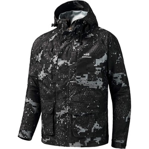 image:imageBASSDASH WalkerLW Breathable Waterproof Fishing Hunting Wading Jackets with Silent Outer Fabric for Men WomenBlak