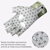 image:imageBASSDASH 34 Finger UPF 50 Sun Gloves Breathable AntiSlip Silicone Palm for Men Women Fishing Fingerless Cycling RunningMoss Shadow Camo