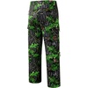 image:imageBASSDASH Invis Mens Stretch Hunting Pants Water Resistant Camo Fishing PantGreen Leaves