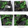 image:imageBASSDASH Invis Mens Stretch Hunting Pants Water Resistant Camo Fishing PantGreen Leaves