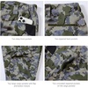 image:imageBASSDASH Invis Mens Stretch Hunting Pants Water Resistant Camo Fishing PantGreen Vegetation
