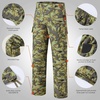 image:imageBASSDASH Invis Mens Stretch Hunting Pants Water Resistant Camo Fishing PantOpen Terrain