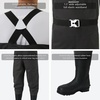 image:imageBASSDASH Mens Lightweight Breathable Chest Wader Black Camo Boot Foot for Fly Fishing Hunting FW11