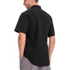 image:imageBASSDASH Mens UV Short Sleeve Button Down Shirt  Cooling Water Resistant amp Breathable for Hiking Fishing OutdoorBlack