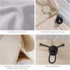 image:imageBASSDASH UPF 50 Breathable Sun Hat with Removable Face Cover and Neck Flap Wide Brim Bucket Hat for Fishing Hiking Men WomenBeige