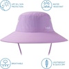 image:imageBASSDASH UPF 50 Breathable Sun Hat with Removable Face Cover and Neck Flap Wide Brim Bucket Hat for Fishing Hiking Men WomenLight Purple