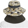image:imageBASSDASH UPF 50 Breathable Sun Hat with Removable Face Cover and Neck Flap Wide Brim Bucket Hat for Fishing Hiking Men WomenMountain CamoDark Green