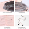 image:imageBASSDASH UPF 50 Mosquito Sun Hat with Hidden Head Net and Neck Flap for Men Women Outdoor Fishing Hiking CampingPink