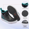image:imageBASSDASH Womens 45 Waterproof Deck Ankle Rain Boots AntiSlip Neoprene Rubber Garden Fishing BootsBlack Leopard