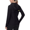 image:imageBASSDASH Womens UPF 50 Performance Hoodie Long Sleeve UV Fishing Hiking ShirtBlack