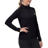 image:imageBASSDASH Womens UPF 50 Performance Hoodie Long Sleeve UV Fishing Hiking ShirtBlack