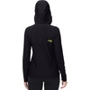 image:imageBASSDASH Womens UPF 50 Performance Hoodie Long Sleeve UV Fishing Hiking ShirtBlack