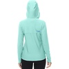image:imageBASSDASH Womens UPF 50 Performance Hoodie Long Sleeve UV Fishing Hiking ShirtSeafoam