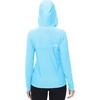 image:imageBASSDASH Womens UPF 50 Performance Hoodie Long Sleeve UV Fishing Hiking ShirtSky Blue