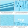 image:imageBASSDASH Womens UPF 50 Performance Hoodie Long Sleeve UV Fishing Hiking ShirtSky Blue