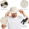 image:imageBassdash 2 Pack UPF 50 Patterned Under Brim Foldable Lightweight Bucket Sun Hats for Fishing Hiking Safari Men Women FH18Pack of 2 Colors Collection C