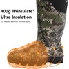 image:imageBassdash EXPLORERSG Mens Hunting Boots Waterproof Rubber Boots 400G Insulated 5mm Neoprene Lined for Outdoor FishingAutumn Forest