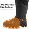 image:imageBassdash EXPLORERSG Mens Hunting Boots Waterproof Rubber Boots 400G Insulated 5mm Neoprene Lined for Outdoor FishingBlack