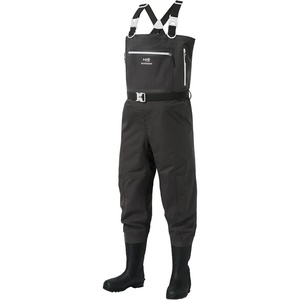 image:imageBASSDASH Mens Lightweight Breathable Chest Wader Black Camo Boot Foot for Fly Fishing Hunting FW11
